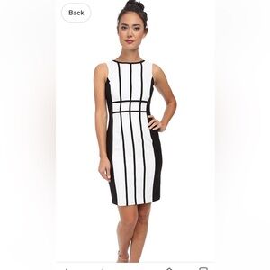 Calvin Klein - Colorblock Sheath Dress